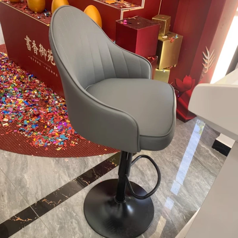 Home Bar Seating - ‌ İskandinav Bar Taburesi Premium Döner