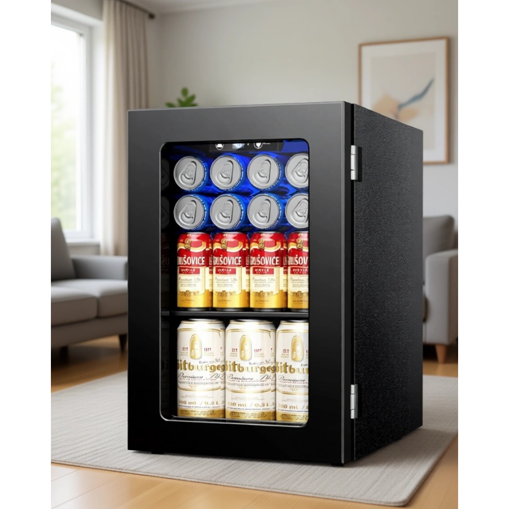 Home Bar Shelf - 24 Kutulu Mini Buzdolabı, 0.6 Cu.Ft