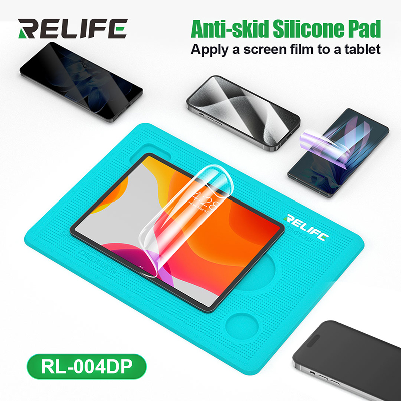 Bar Mat Rubber - RELIFE RL-004DP Profesyonel Film Silikon Ped