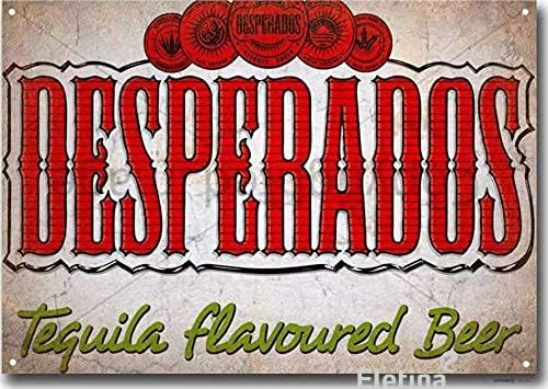 Home Bar Signs - Metal Tabela - Desperados Tekila Bira