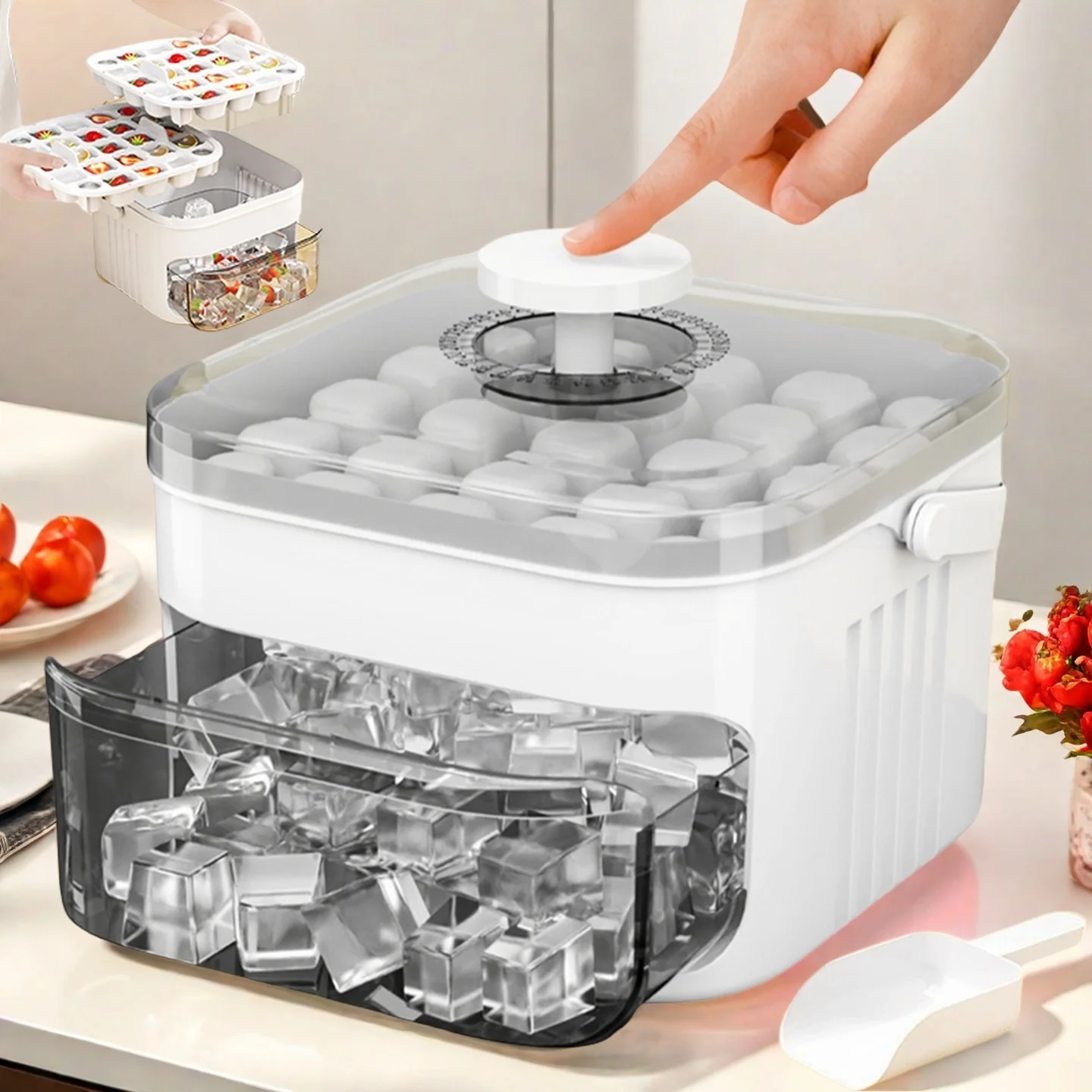 Ice Mold Sphere - Ev Tipi Buzdolapları İçin Ev Yapımı