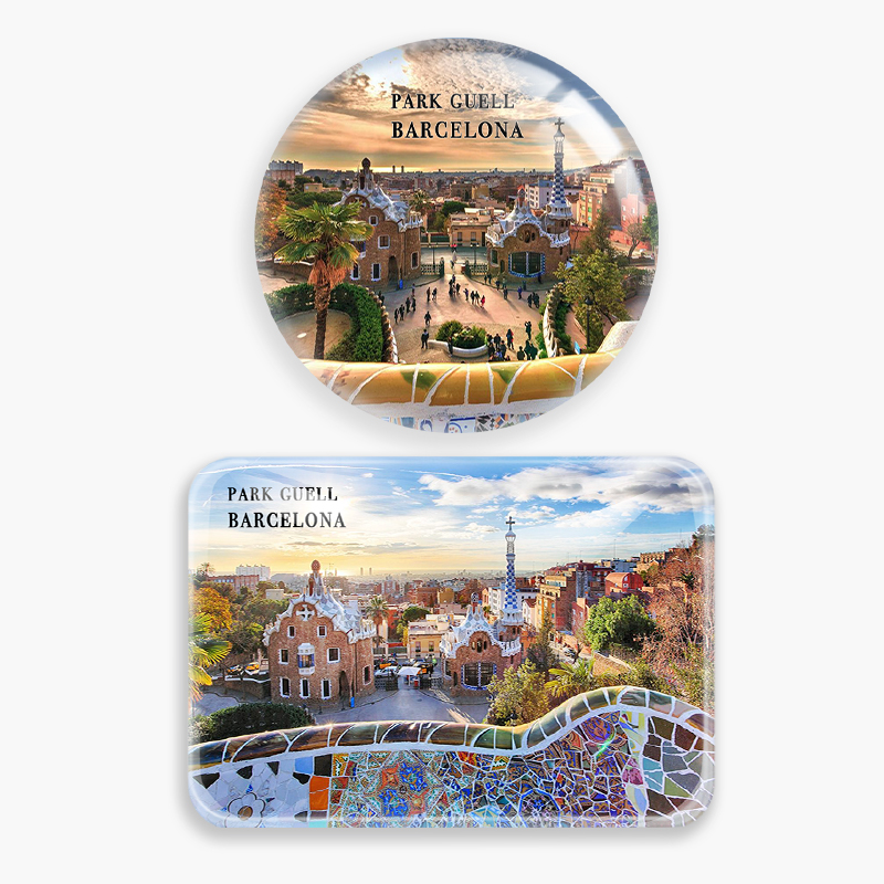 Home Barcelona - Park guell Barcelona İspanya buzdolabı mıknatısı