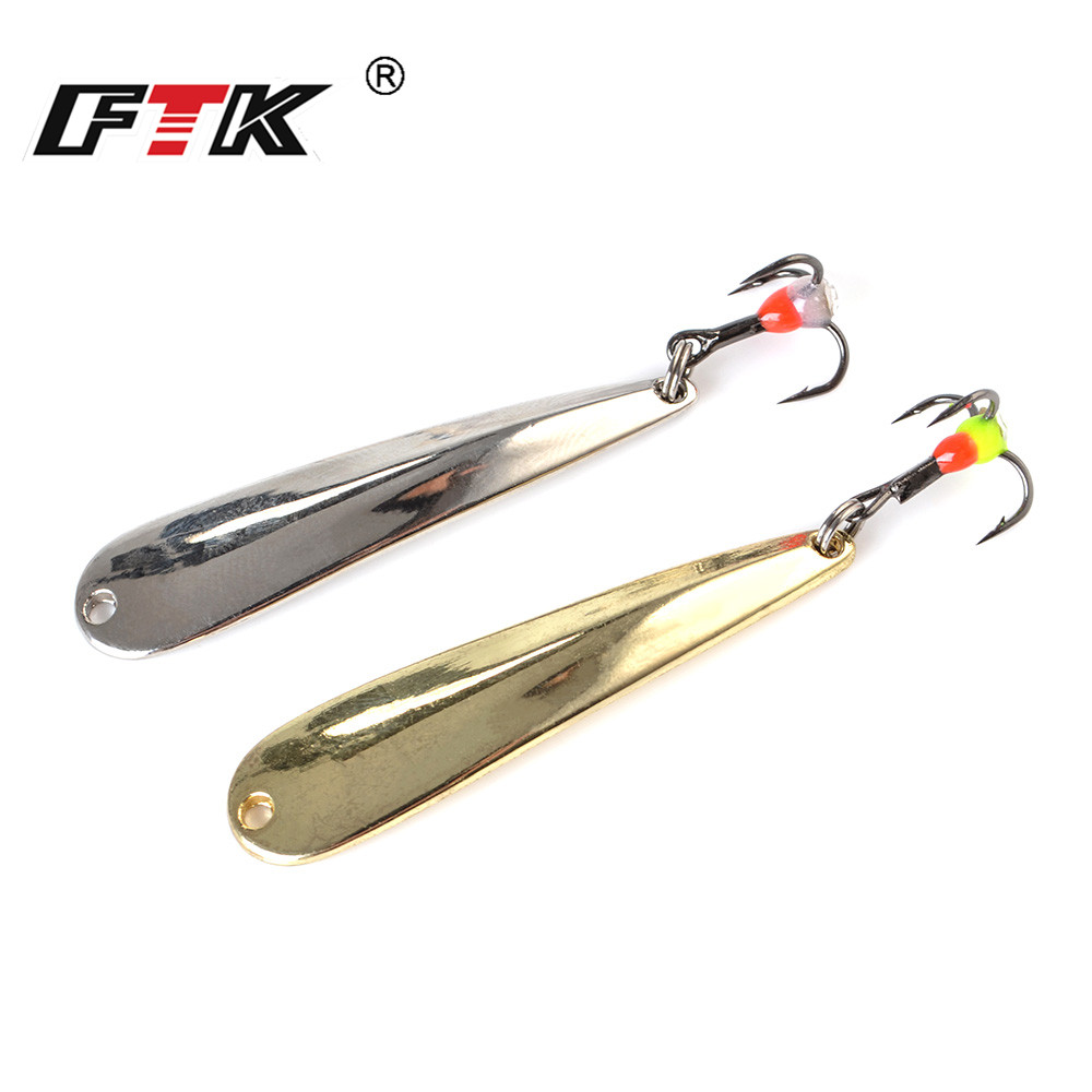 Ice Pick Pick - FTK Buz Balıkçılığı Yemi Metal Altın