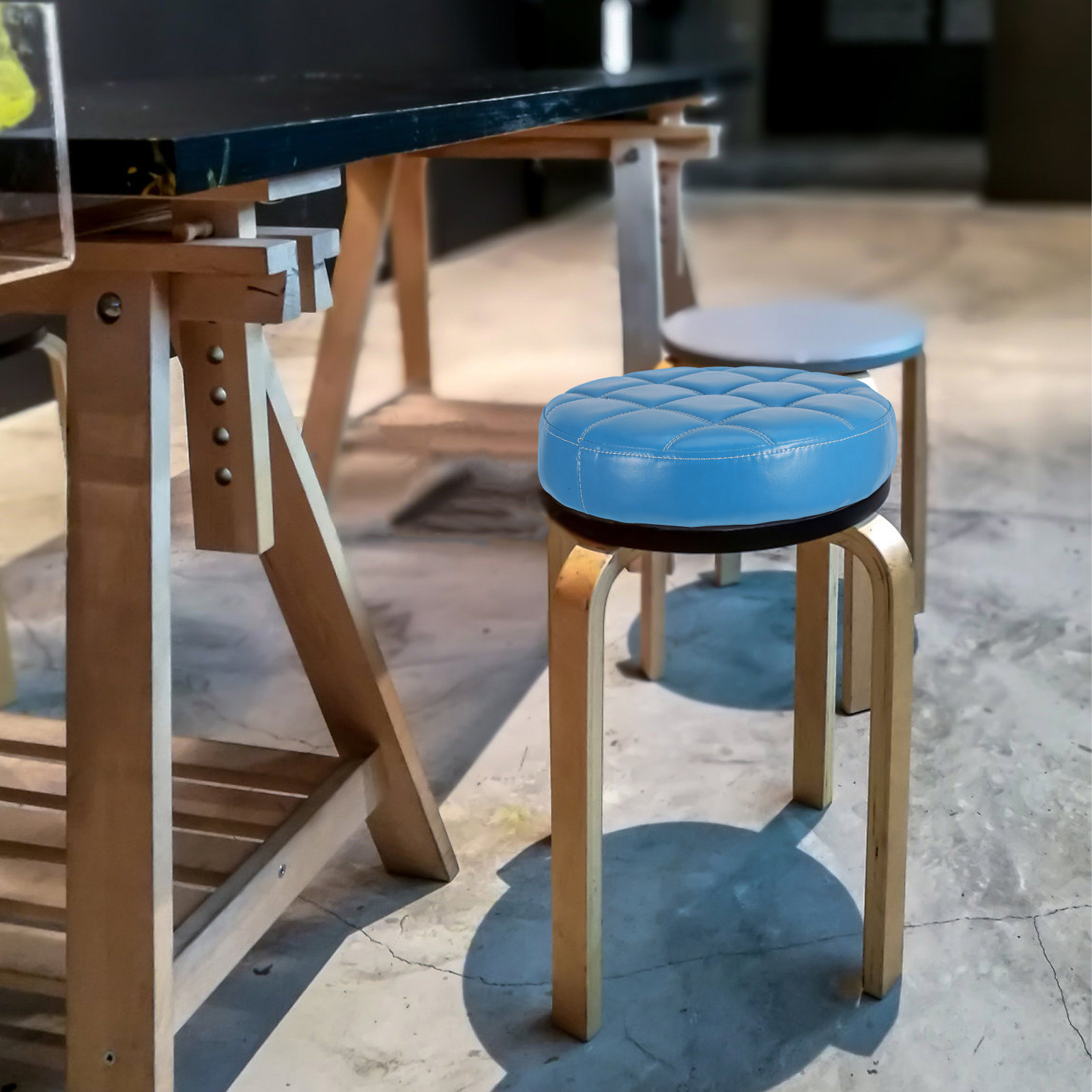 PU Yuvarlak Tabure Minderi, Ba - Home Bar Seating incelemesi ve fiyatı