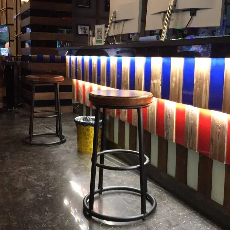Amerikan Retro Demir Yüksek Ay - Home Bar Seating incelemesi ve fiyatı