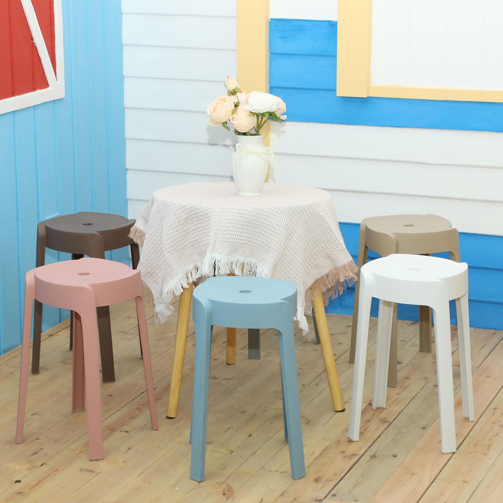 1/6 Paket Plastik İstiflenebil - Home Bar Seating incelemesi ve fiyatı