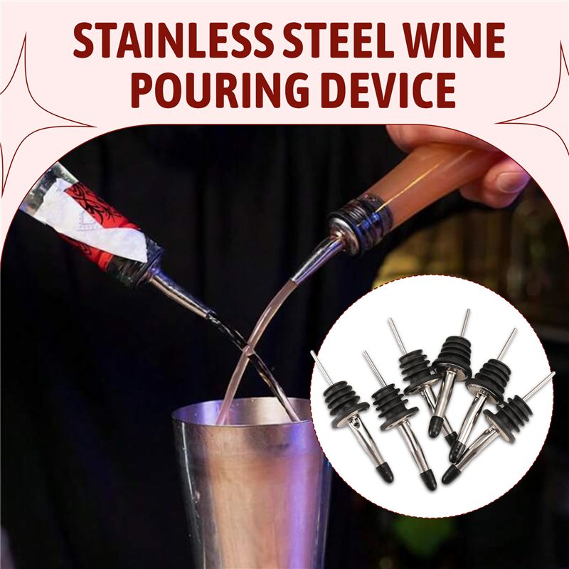 6 Adet Paslanmaz Çelik Dökücül - Speed Pourer Cap incelemesi ve fiyatı