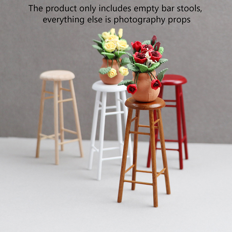 1:12 Dollhouse minyatür yüksek - Home Bar Stools incelemesi ve fiyatı